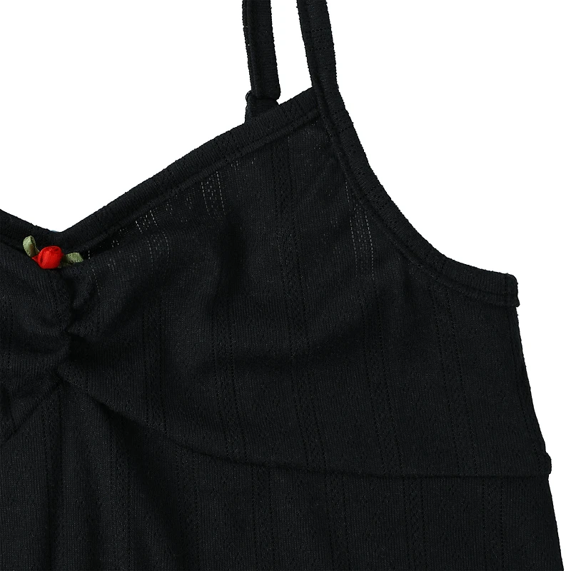 Juniors Pointelle Tank Top