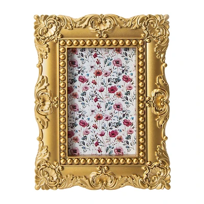 Gold Metallic Photo Frame