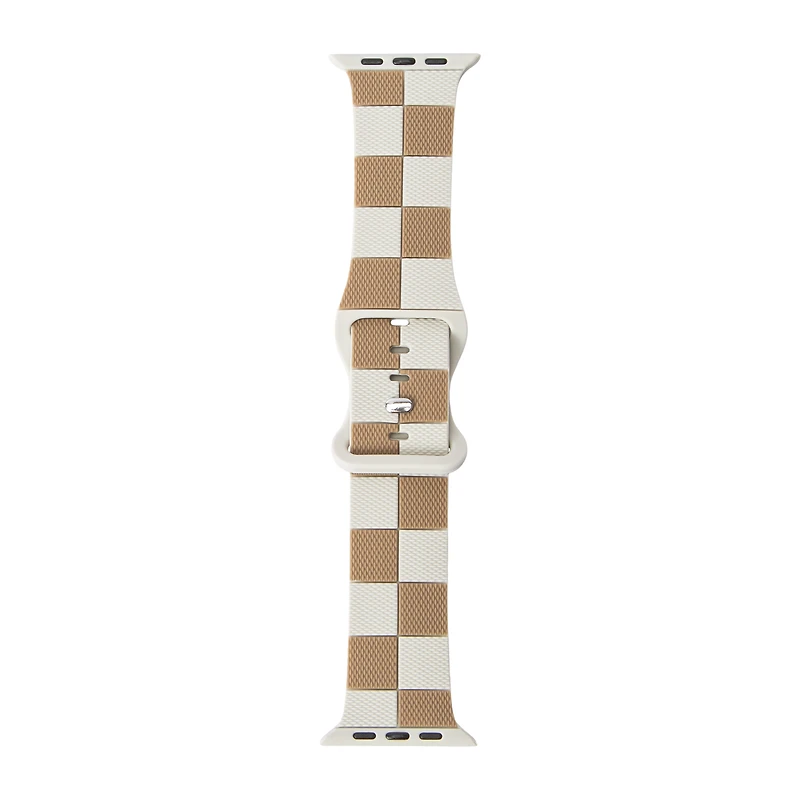 Checkered Watch Band For Apple Watch®