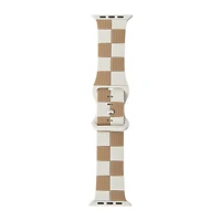 Checkered Watch Band For Apple Watch®