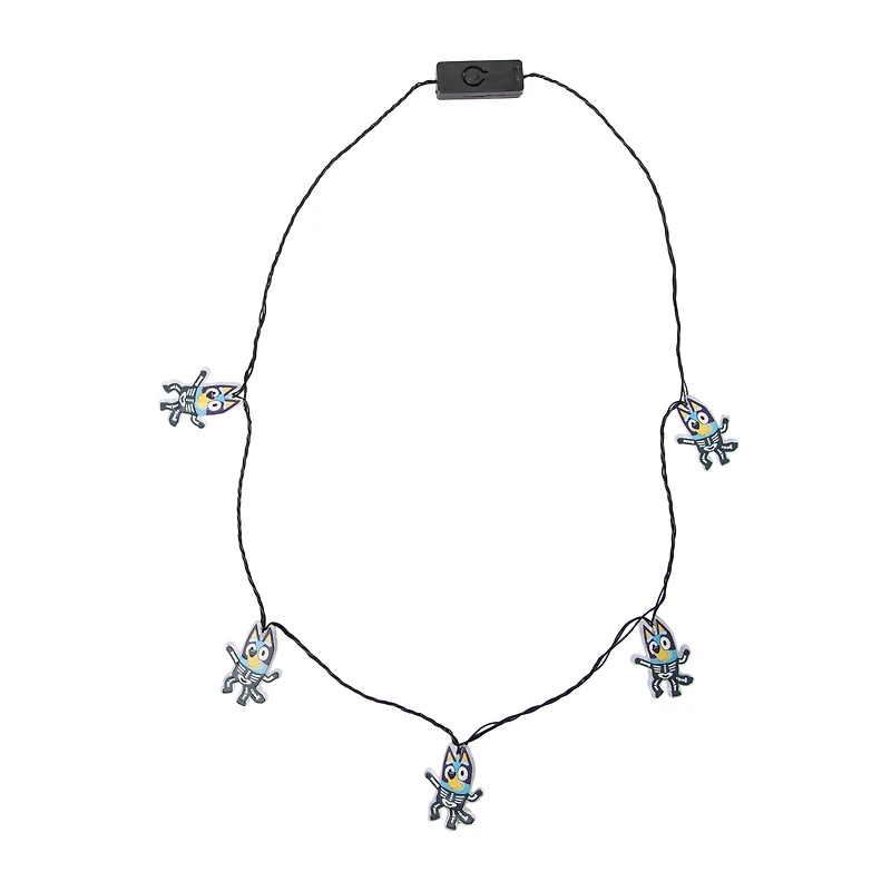 Halloween Bluey™ Light-Up Necklace