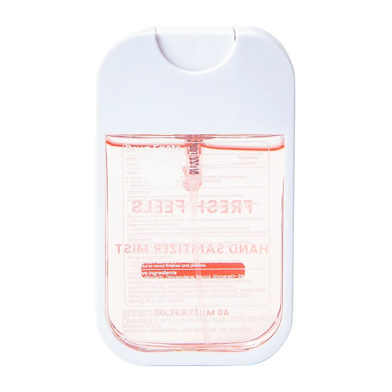 Fresh Feels Hand Sanitizer Peach