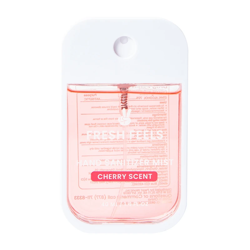 Fresh Feels Cherry Scent Hand Sanitizer Mist 1.4oz