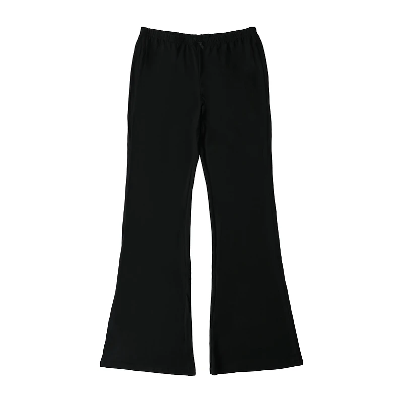 Juniors Jersey Flare Pants