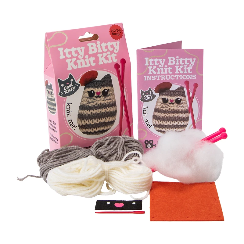 Itty Bitty Knit Kit Fall Set