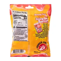 Gupperz® Strawberry Milk Splash Gummy Liquid Filled Candy 2.54oz