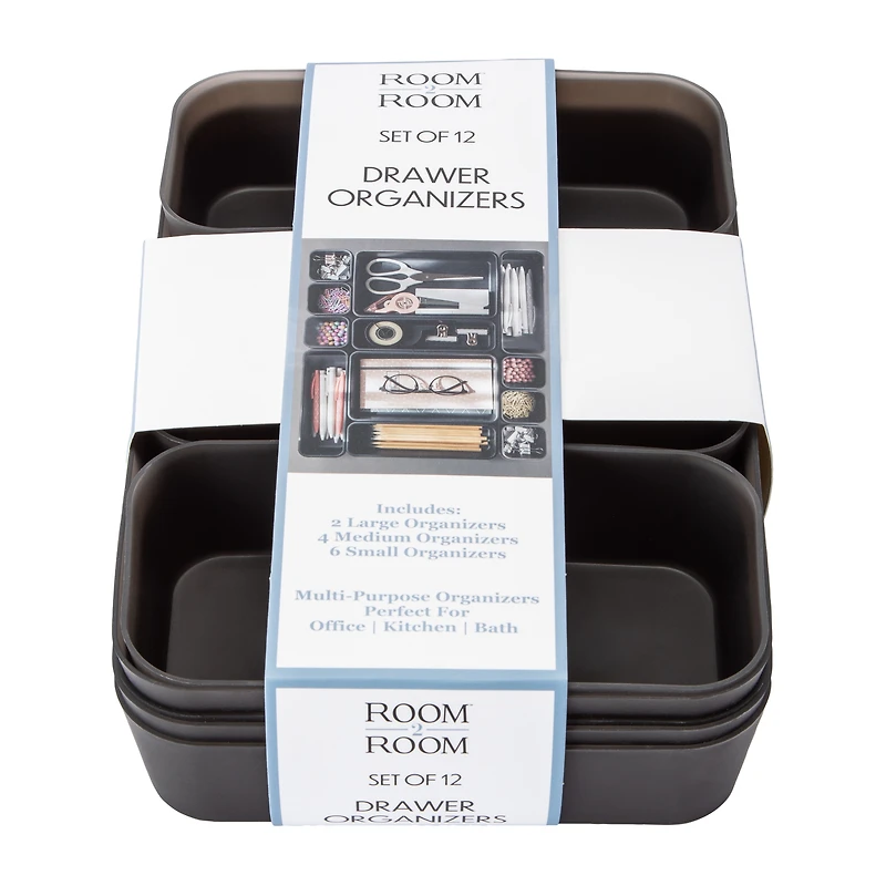 Drawer Organizers Set 12-Count