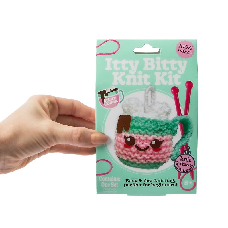 Christmas Itty Bitty Knit Kit Set