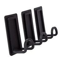 Peel & Stick Adhesive Hooks Set 3-Count