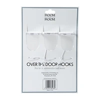 Printed Over The Door Hooks 3-Pack