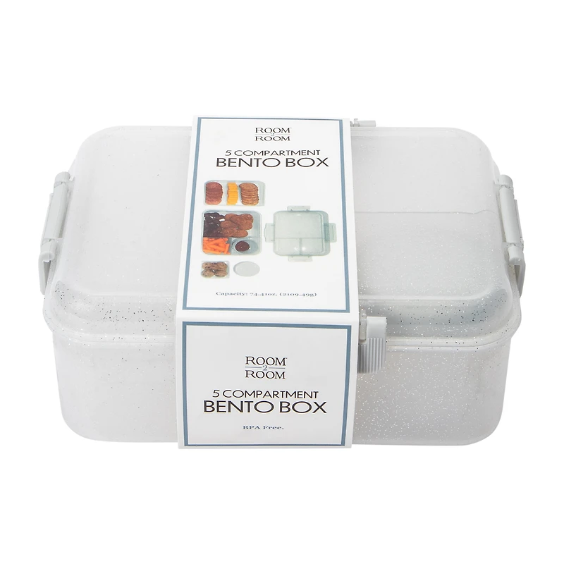 5 Compartment Bento Box 74.41oz