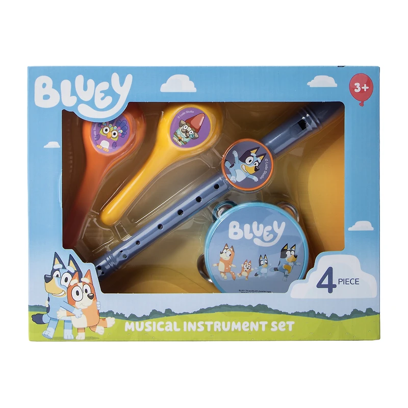 Bluey™ Musical Instrument Set 4-Count