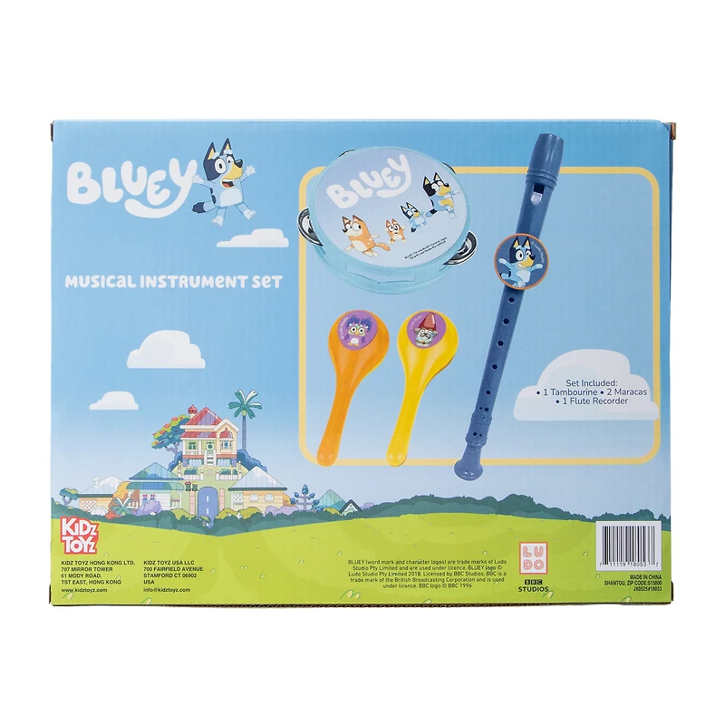 Bluey™ Musical Instrument Set 4-Count