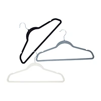 Flocked Hangers Set 20-Pack