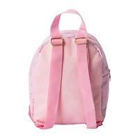 Printed Mini Backpack With Charm