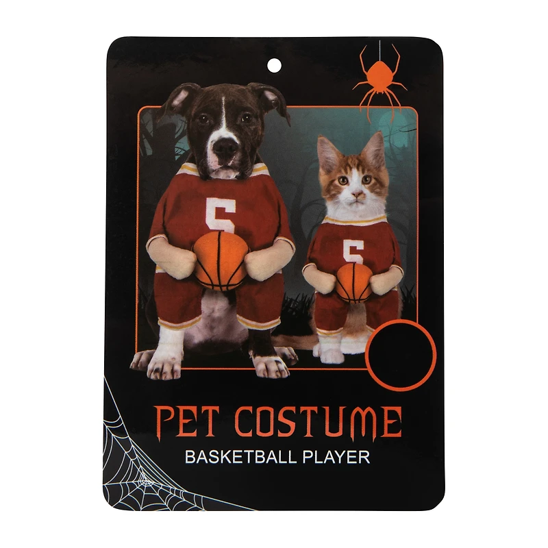 Halloween Basketball Player Pet Costume