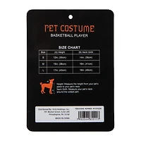 Halloween Basketball Player Pet Costume