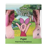 Disney Winnie The Pooh Piglet Plush Wired Headphones
