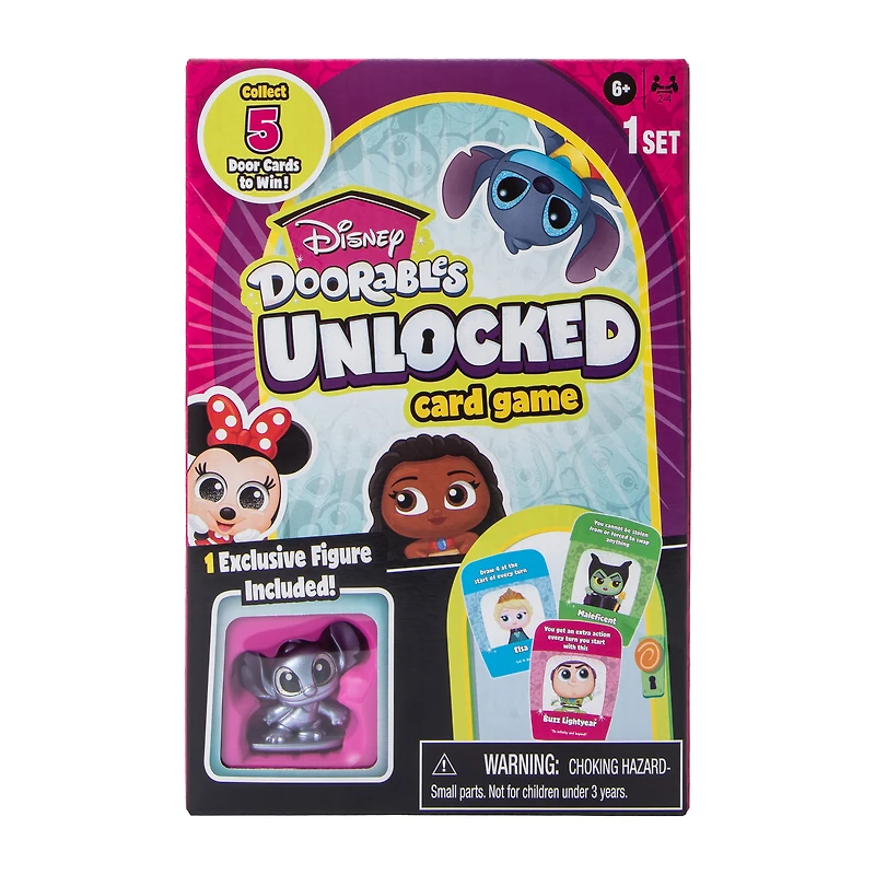 Disney Doorables Unlocked Card Game Set