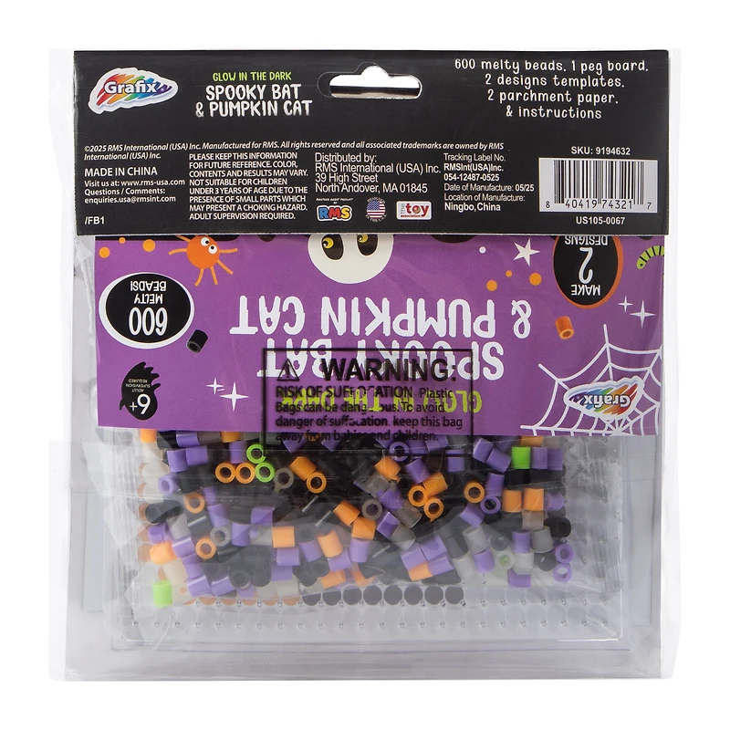 Halloween Heat & Fuse Melty Beads Set