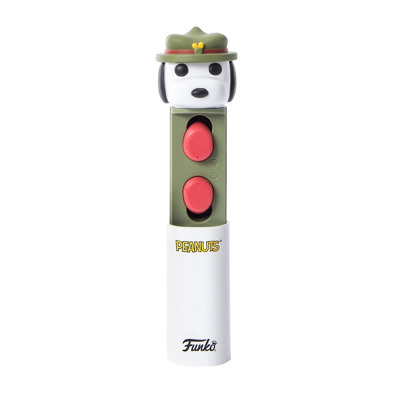 Funko Pop!® Peanuts® Beagle Scout Snoopy True Wireless Earbuds