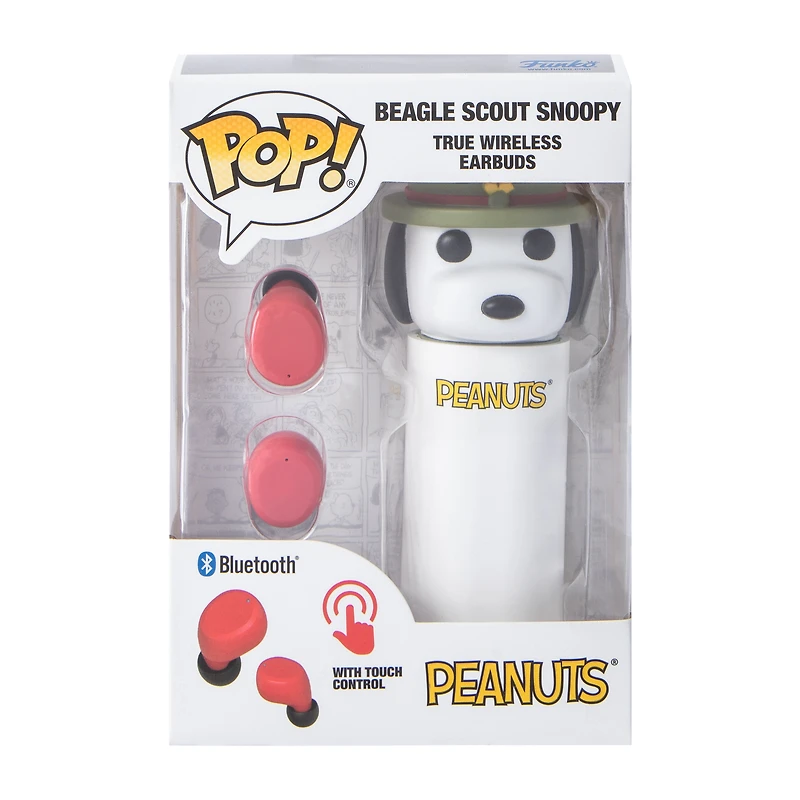 Funko Pop!® Peanuts® Beagle Scout Snoopy True Wireless Earbuds