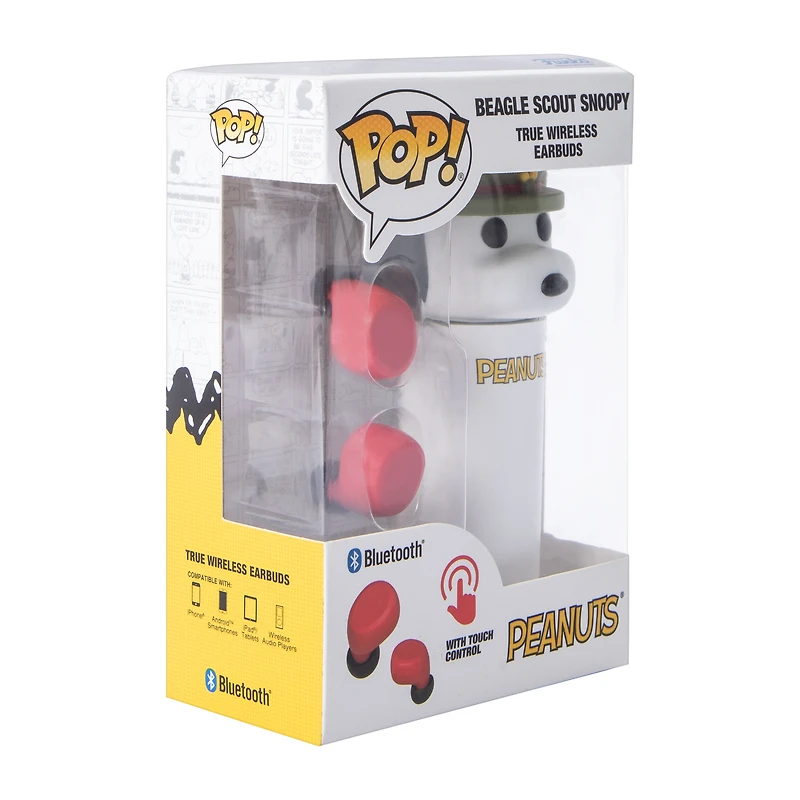 Funko Pop!® Peanuts® Beagle Scout Snoopy True Wireless Earbuds