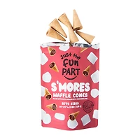 Just The Fun Part S'mores Waffle Cones 4.23oz
