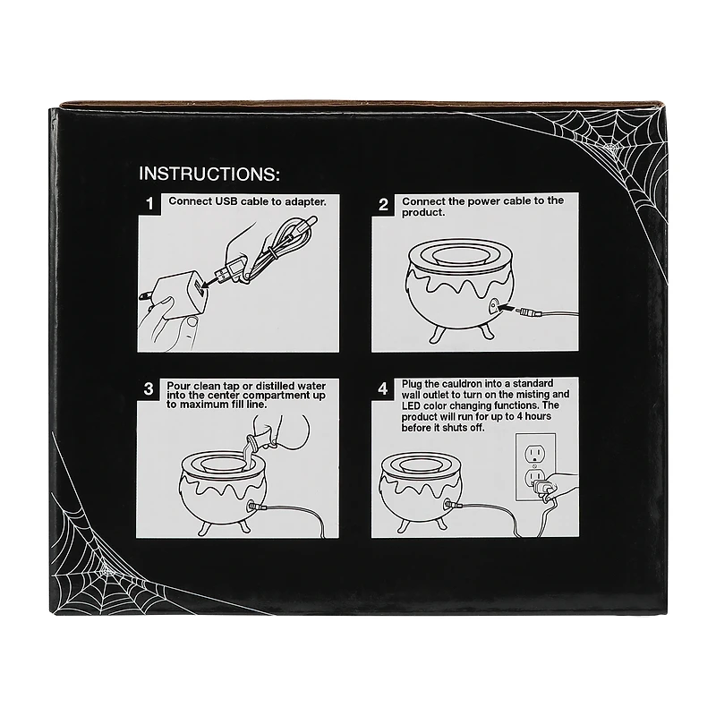 Halloween Mist Cauldron