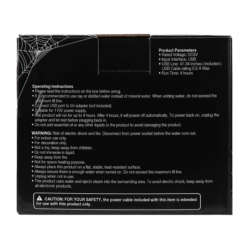 Halloween Mist Cauldron