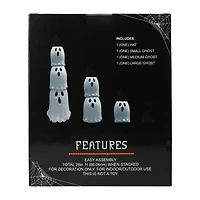Halloween Stacking Ghosts 3-Pack
