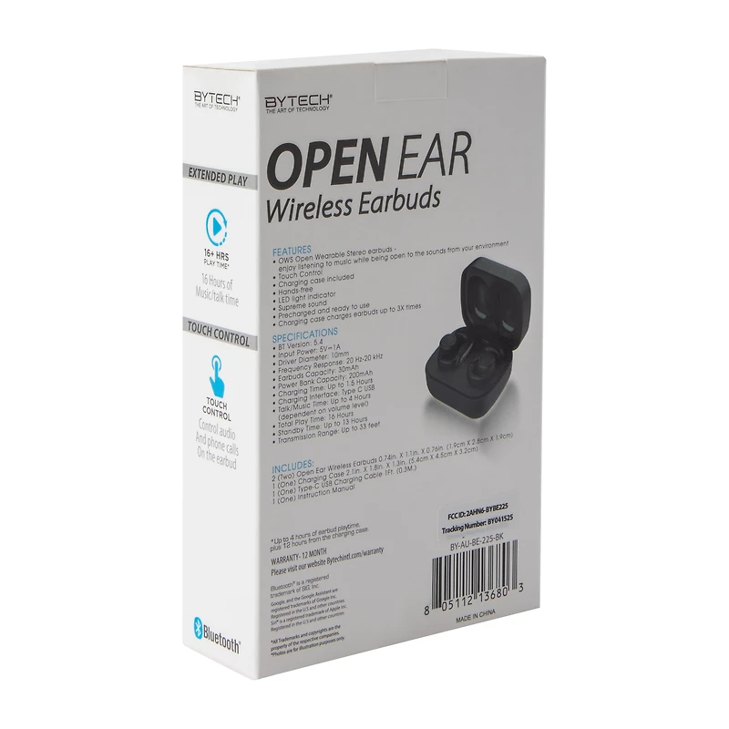 Open Ear Wireless Earbuds