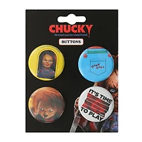 Licensed Buttons 4-Pack