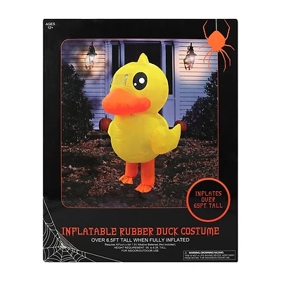 Halloween Inflatable Rubber Duck Costume