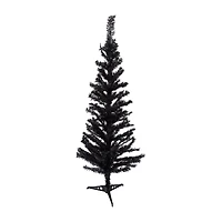 Halloween-Themed Black Tree 4ft