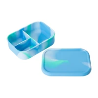 3 Compartment Silicone Bento Box