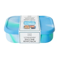 3 Compartment Silicone Bento Box