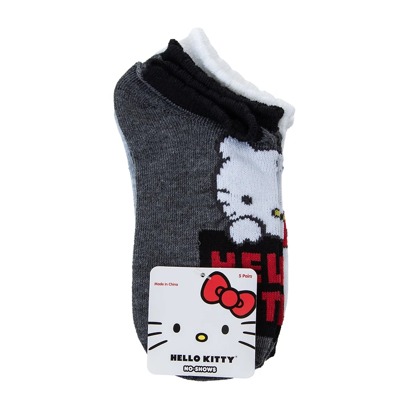 Juniors Branded No-Shows 5-Pairs