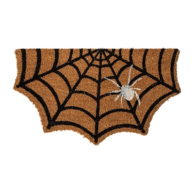 Web Themed Coir Mat