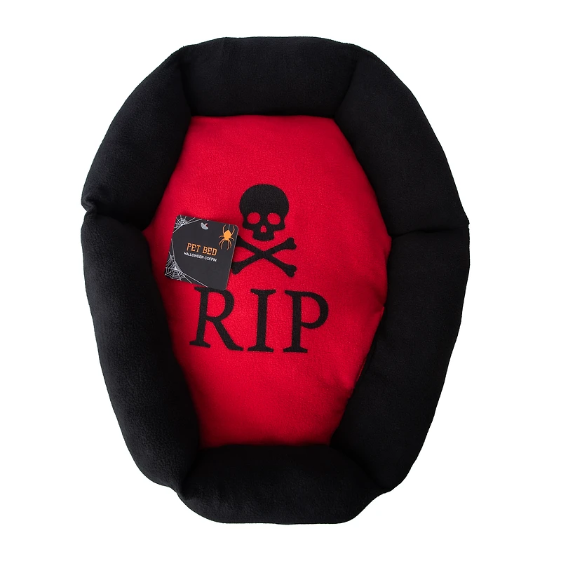 Halloween Coffin Pet Bed