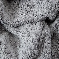 Marled Sherpa Blanket 50in x 60in