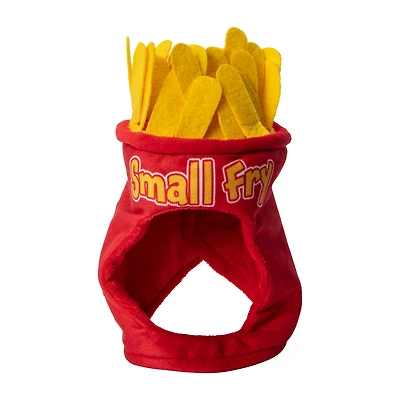 Halloween French Fry Hood Pet Costume