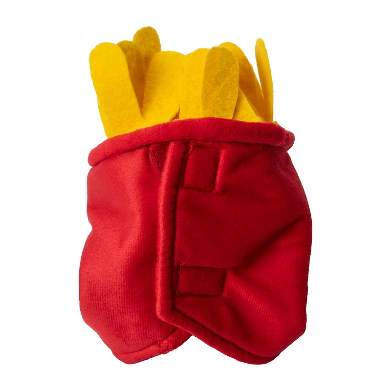 Halloween French Fry Hood Pet Costume