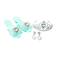 Sparkle Stars Blue Princess Shoes & Tiara Set