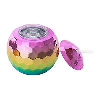 Ombre Disco Ball Sipper