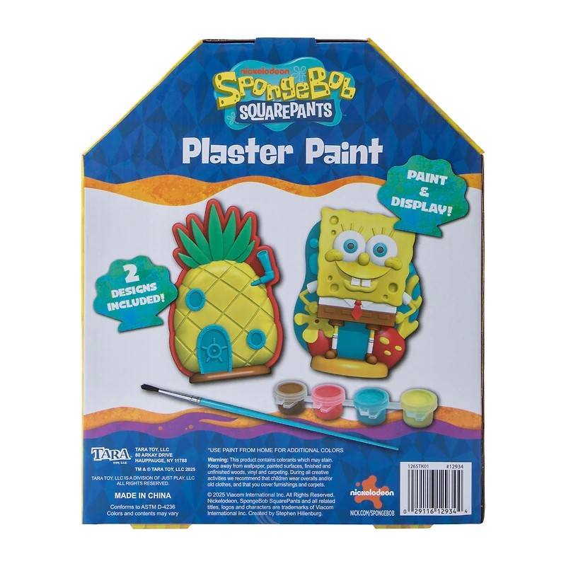 SpongeBob SquarePants™ Plaster Paint Set