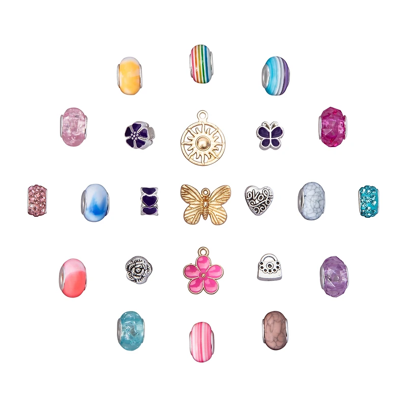 Halo Charm Bracelets Set