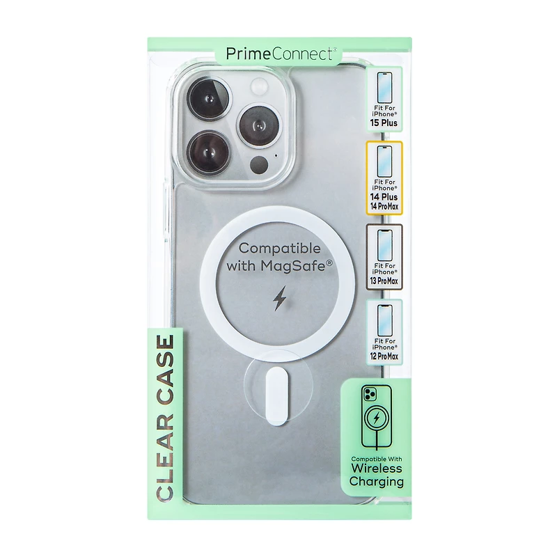 iPhone 15 Plus®/14 Pro Max®/14 Plus®/13 Pro Max®/12 Pro Max® MagSafe® Clear Case