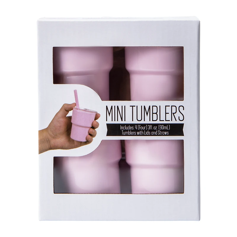 Mini Tumblers 4-Pack 3oz