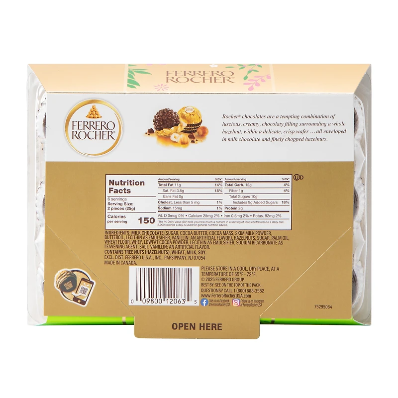 Ferrero Rocher® Easter Hazelnut Chocolates 5.3oz